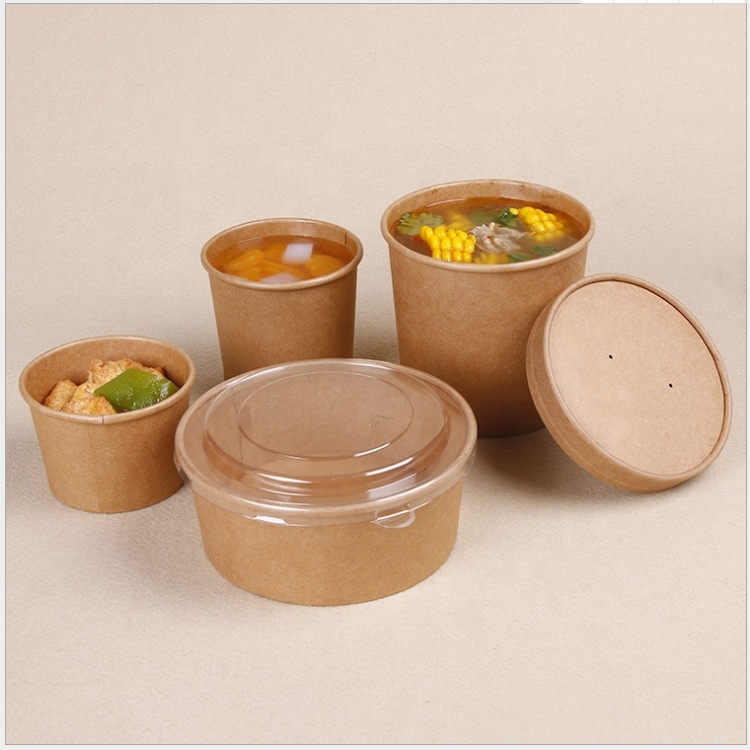 China Customized Disposable Soup Bowls With Lid Suppliers, Factory